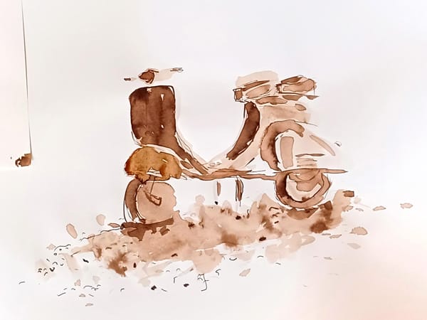 Genial-Zeichnen - Sommerzeichnen - Maja Oschmann - Vorortkurs - Karlsaue - Kassel - Bildcopyright - Lara Wieners
